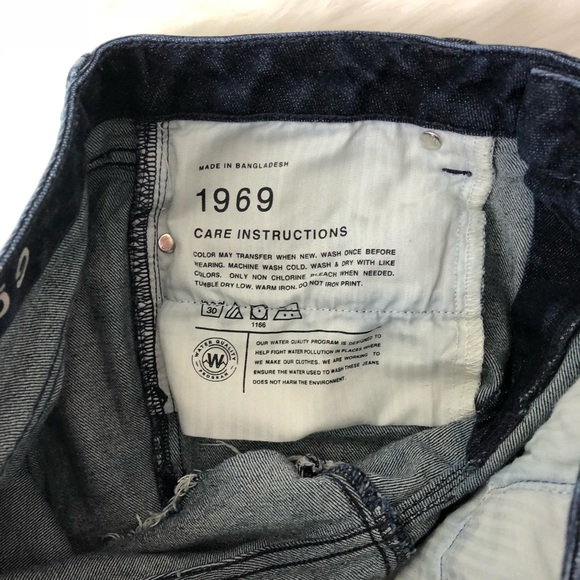 Gap 1969 Slim Cut Off Maddie Denim Jean Shorts 29P - Picture 4 of 5